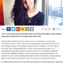 UNESCO BAŞARISI - HÜRRİYET GAZETESİ